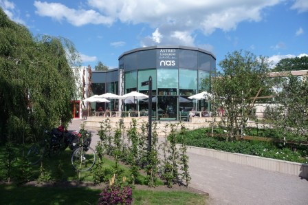 Besøg den hyggelige café på Näs. (Foto: JayJay)