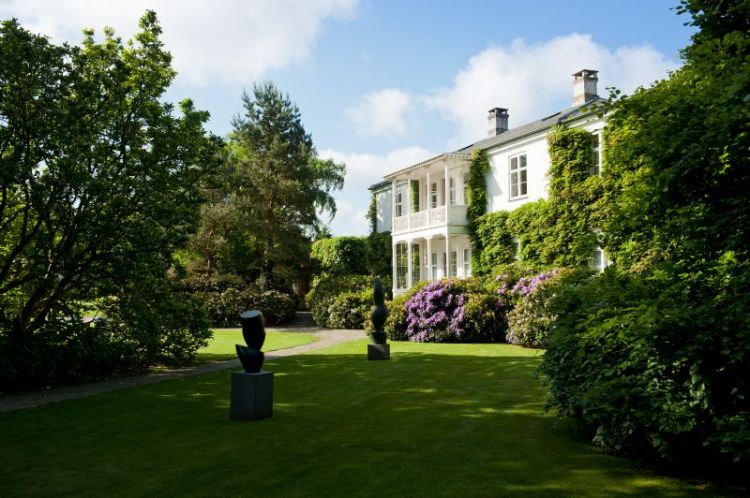 Museet i Humlebæk er en oase for kreative kuler. Her er det "Louisiana Gamle Villa"